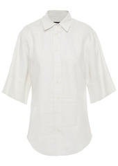 Joseph Woman Starr Linen-blend Shirt Off-white