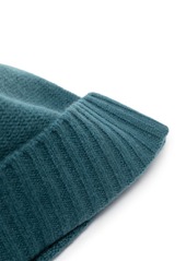 Joseph ribbed-trim cashmere beanie