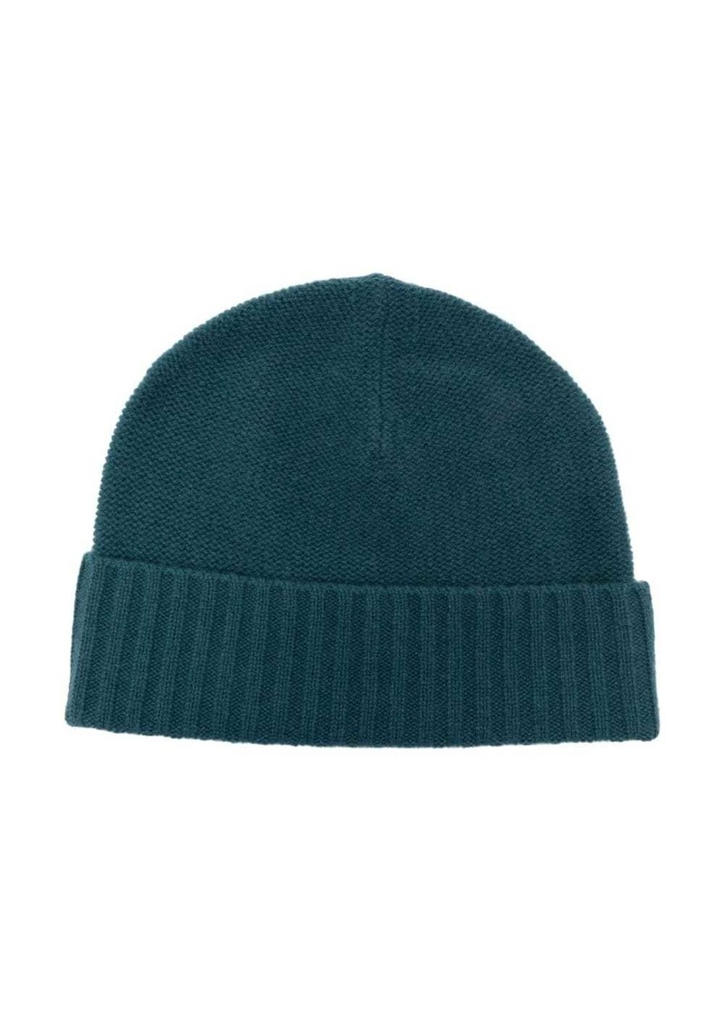 Joseph ribbed-trim cashmere beanie