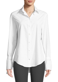 Joseph Ring-Cuff Poplin Shirt