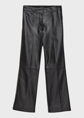 Joseph Talia Kick Flare Nappa Leather Pants