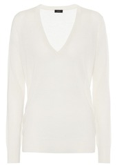 Joseph V-neck cashmere sweater