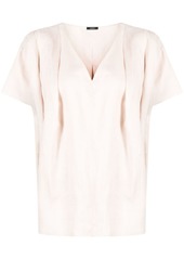 Joseph V-neck short-sleeved top