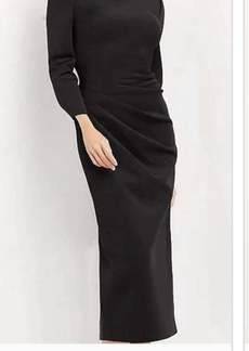 Jovani Midi Dress In Black