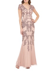 JS Collections Beaded Mermaid Gown