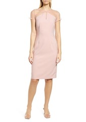 JS Collections Karina Bow Dress in Blush at Nordstrom