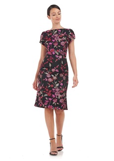 JS Collections Women's Cecilia Petal Cocktail Dress