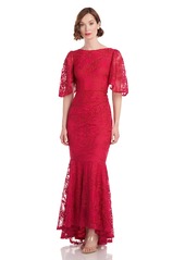 JS Collections Women's Emelia High Low Mermaid Gown