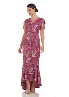 JS Collections Women's Katie High-Low Gown
