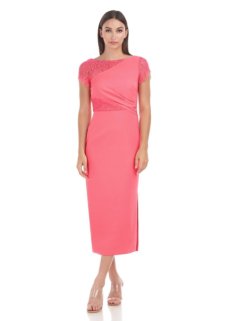 JS Collections Women's Lissett Tea Length Dress