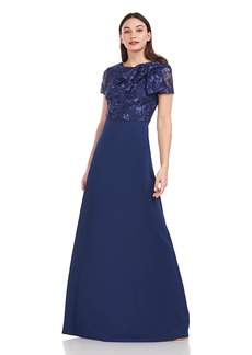JS Collections Women's Rae Bow Detail Gown