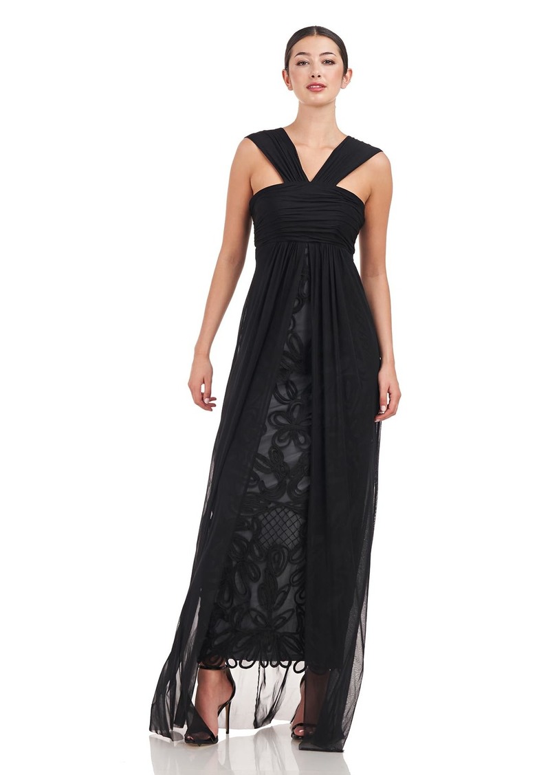 JS Collections Women's Sena Soutache Gown