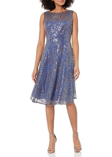 JS Collections Women's Sophie Ruffle Cocktail Dress