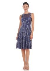 JS Collections Women's Sophie Ruffle Cocktail Dress