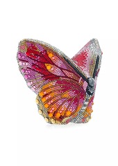 Judith Leiber Butterfly Fireclipper Crystal Clutch