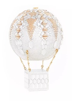 Judith Leiber Hot Air Balloon Crystal-Embellished Clutch-On-Chain