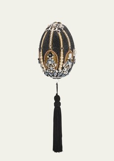 Judith Leiber Couture Anniversary Princess Celebration Egg Clutch Bag