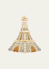 Judith Leiber Couture Eiffel Tower Crystal Clutch Bag