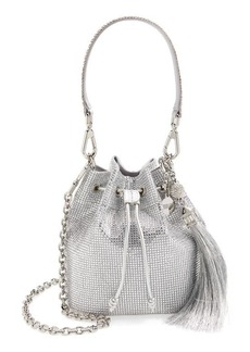 JUDITH LEIBER COUTURE Piper Crystal Embellished Bucket Bag