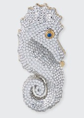 Judith Leiber Couture Seahorse Crystal Pillbox