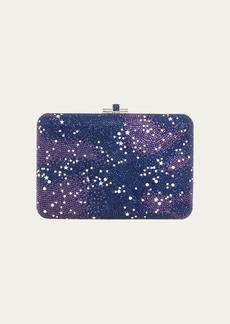 Judith Leiber Couture Slim Slide Galaxy Clutch With Removable Shoulder Chain