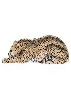 JUDITH LEIBER COUTURE Wildcat Chiquita Cheetah Clutch
