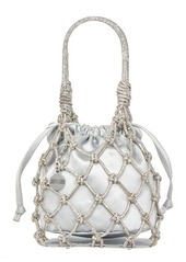 JUDITH LEIBER COUTURE Sparkle Net Pouch Bag