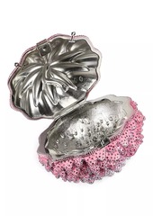 Judith Leiber Peony Crystal Clutch