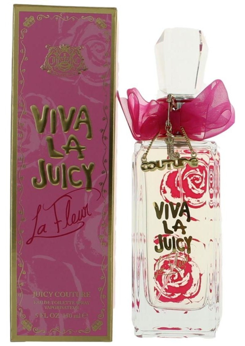 2pcs Viva La Juicy La Fleur by Juicy Couture, 5 oz Eau De Toilette Spray for Women