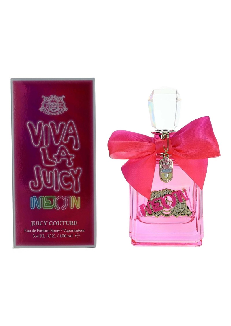 2pcs Viva La Juicy Neon by Juicy Couture, 3.4 oz Eau de Parfum Spray for Women