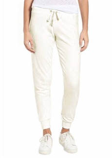 Juicy Couture Angel Microterry Zuma Pants In Ivory