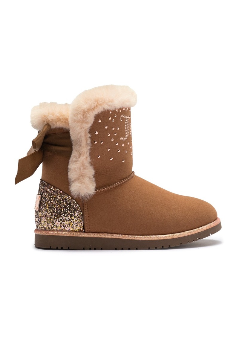 juicy couture boots with fur