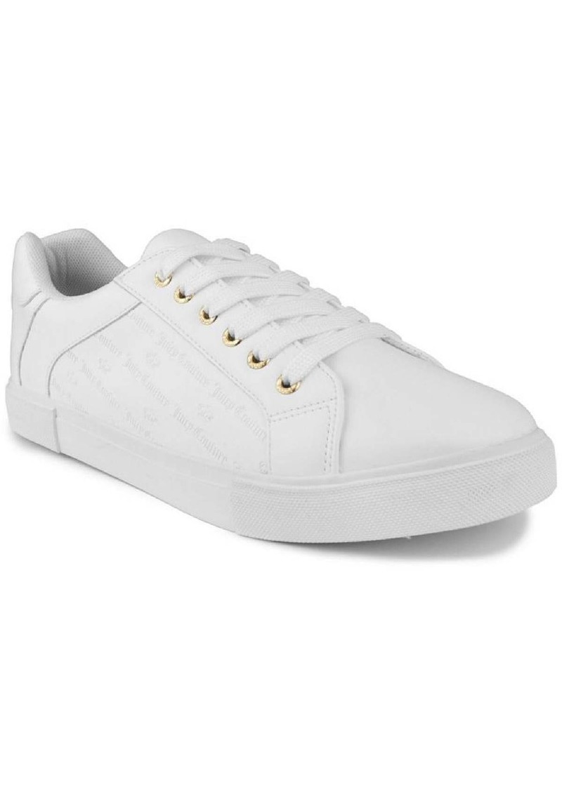 Juicy Couture Cheer Womens Faux Leather Lifestyle Casual and Fashion Sneakers