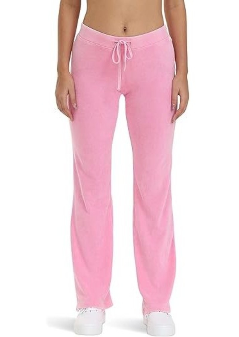 Juicy Couture Garment Dyed Heritage Wide Leg Track Pant