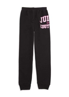 Juicy Couture Girl's Logo Fleece Joggers