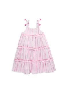 Juicy Couture Girl's Striped Tassel Dress