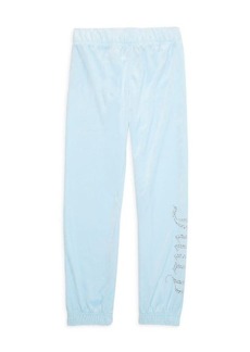 Juicy Couture Girl's Velour Joggers