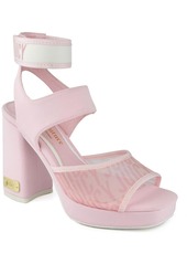 Juicy Couture Graciela Womens Strappy Mesh Heels