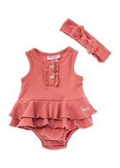 Juicy Couture 2pc One-Piece Dress & Headband Set