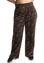 Juicy Couture Animal Print Velour Sweatpants in Neutral Combo Cheetah at Nordstrom
