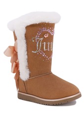 Juicy Couture Big Girls Clearlake Cozy Boot - Chestnut