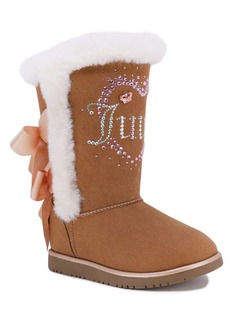 Juicy Couture Big Girls Clearlake Cozy Boot - Chestnut