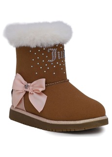Juicy Couture Big Girls Lil Coronado 2 Cold Weather Boots - Chestnut