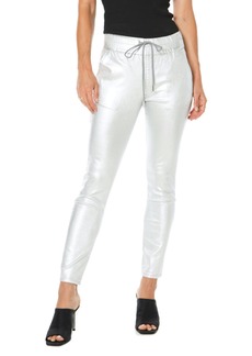 Juicy Couture High Waist Corduroy Skinny Jeans in Silver at Nordstrom Rack