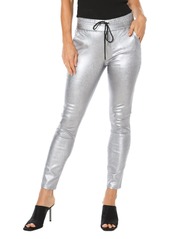 Juicy Couture High Waist Corduroy Skinny Jeans in Silver at Nordstrom Rack