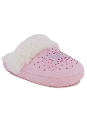 Juicy Couture Little Girls Chowchilla Slip On Logo Slippers - Light Pink