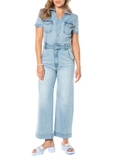 Juicy Couture Utility Jumpsuit in Indigo Light Wash at Nordstrom Rack