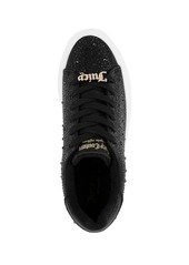 Juicy Couture Women's Alanis B Rhinestone Lace-Up Platform Sneakers - Black