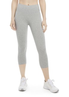 Juicy Couture Women's Essential High Waisted Cotton Crop Legging