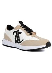 Juicy Couture Women's Eunice Lace-Up Sneakers - Black/White